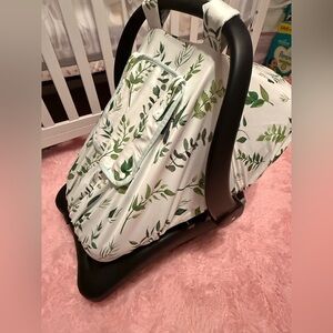 Amazon Green Leaf Car Seat Cover